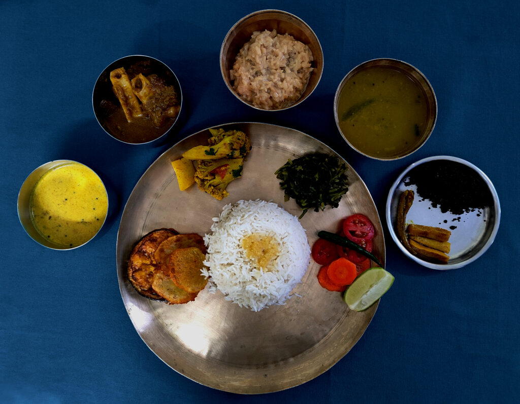 Traditional Nepali Thali