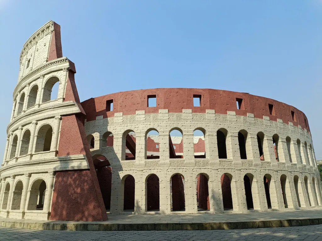 Seven Wonders in Kolkata Eco Park