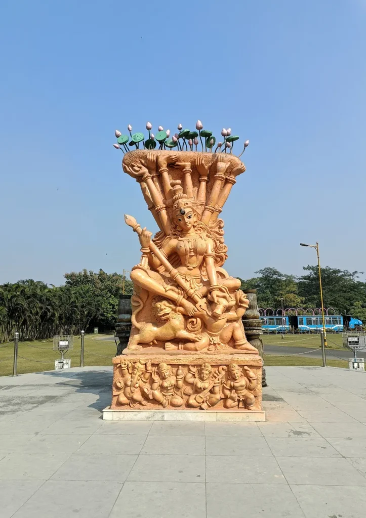 Gardens in Eco Park Kolkata