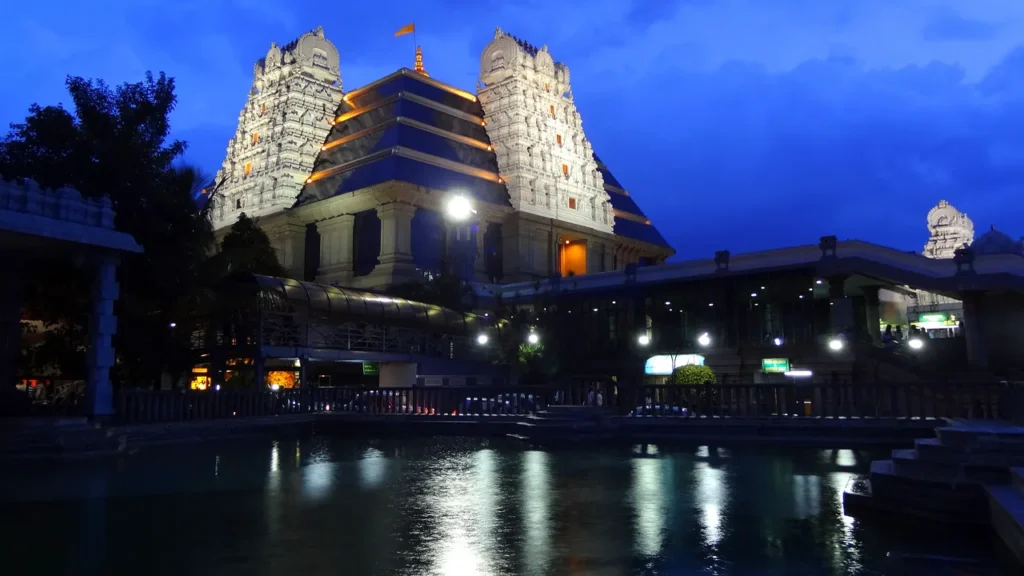 Bangalore ISKCON Temple inside view