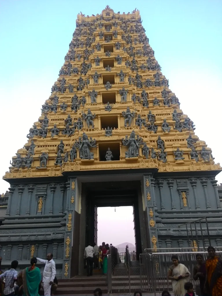 Architecture of Vijayawada Kanaka Durga Temple