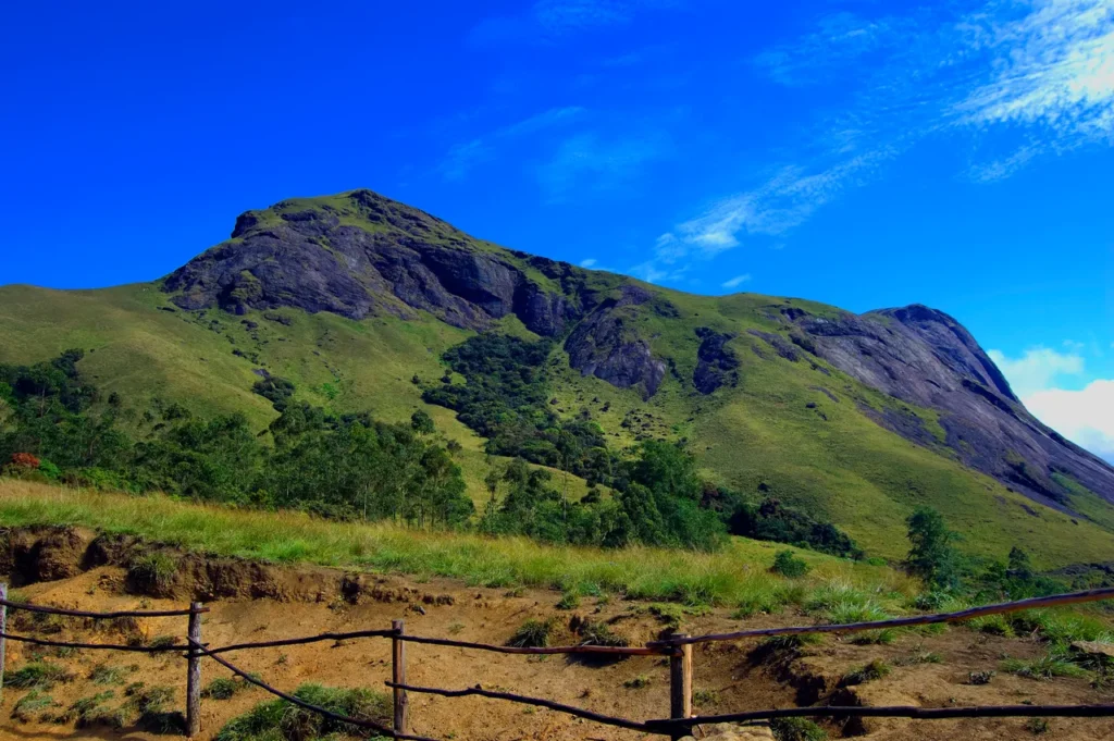 Overview of Anamudi Peak Munnar