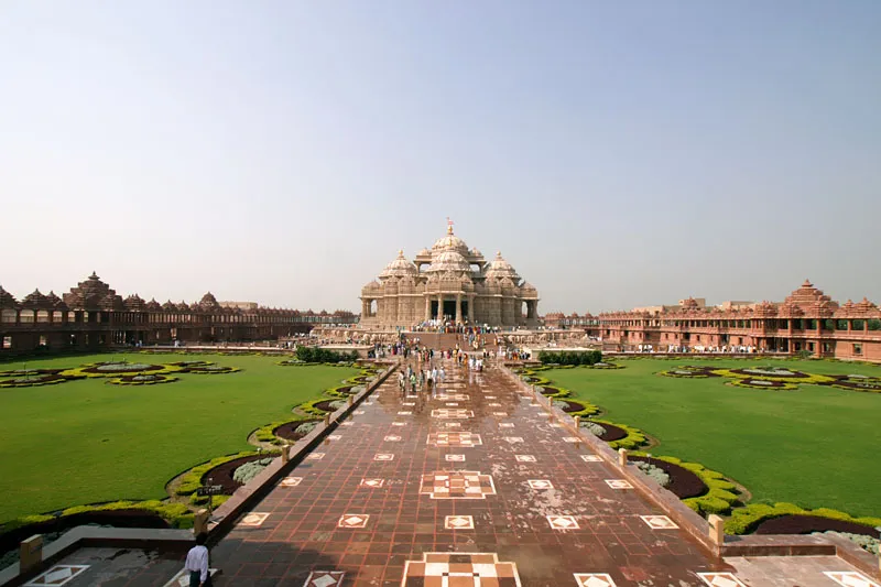 Overview of Akshardham Temple