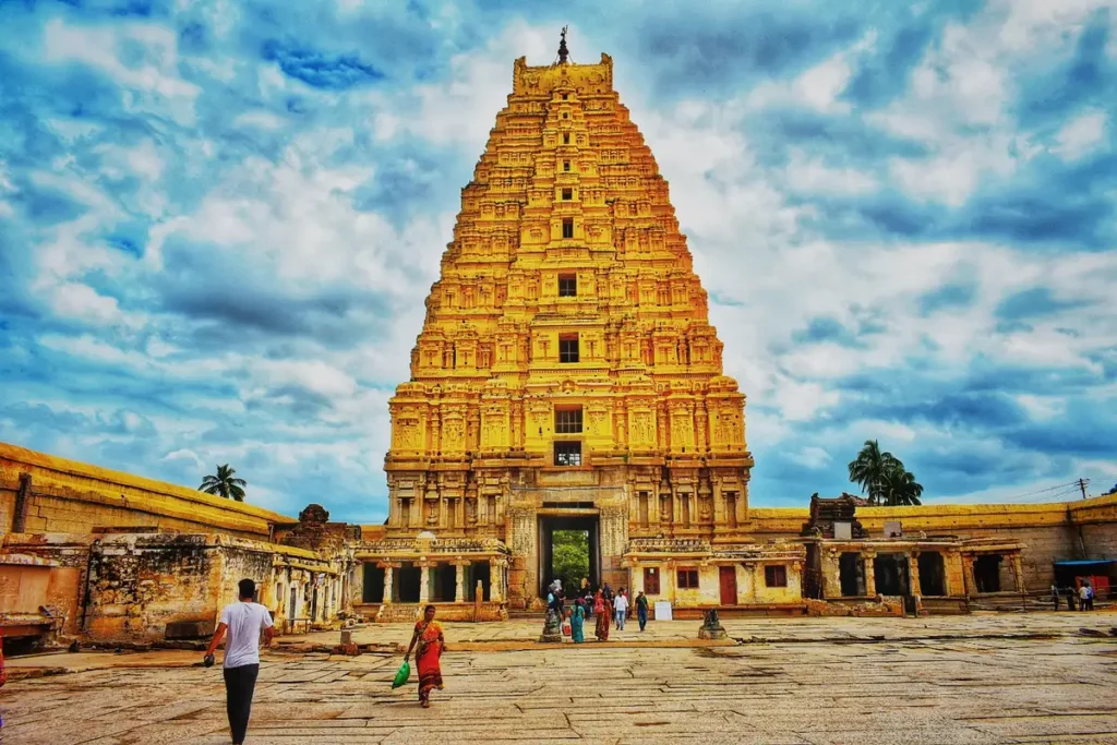 Overview of Virupaksha Temple